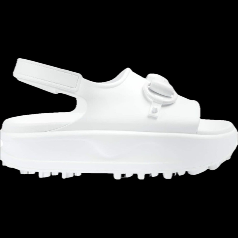 Gucci rubber sandals nwt